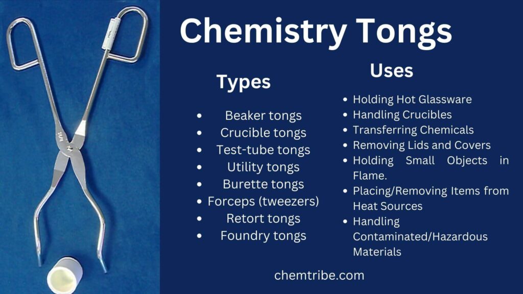 Chemistry Tongs: Uses, Types, & Safety